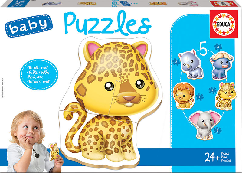 Baby Puzzles animals salvatges