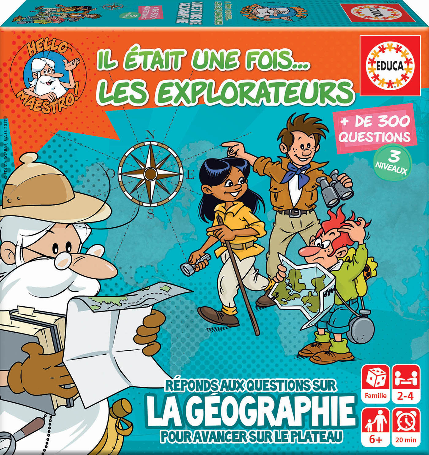 Mini jeu il etait une fois… les explorateurs