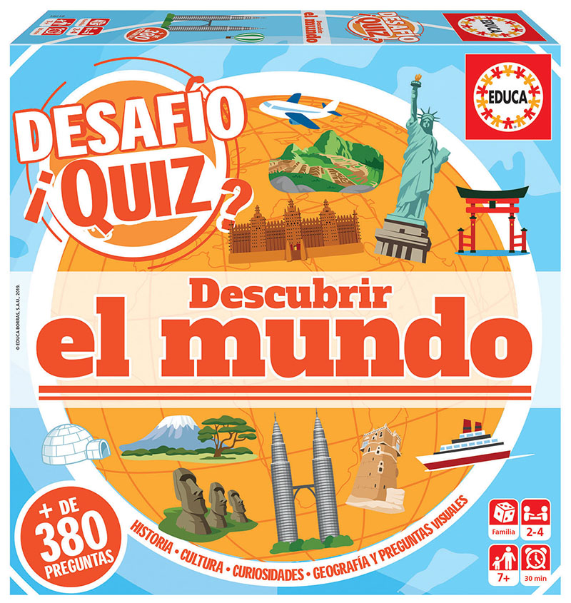 Desafío Quiz Descubrir el Mundo