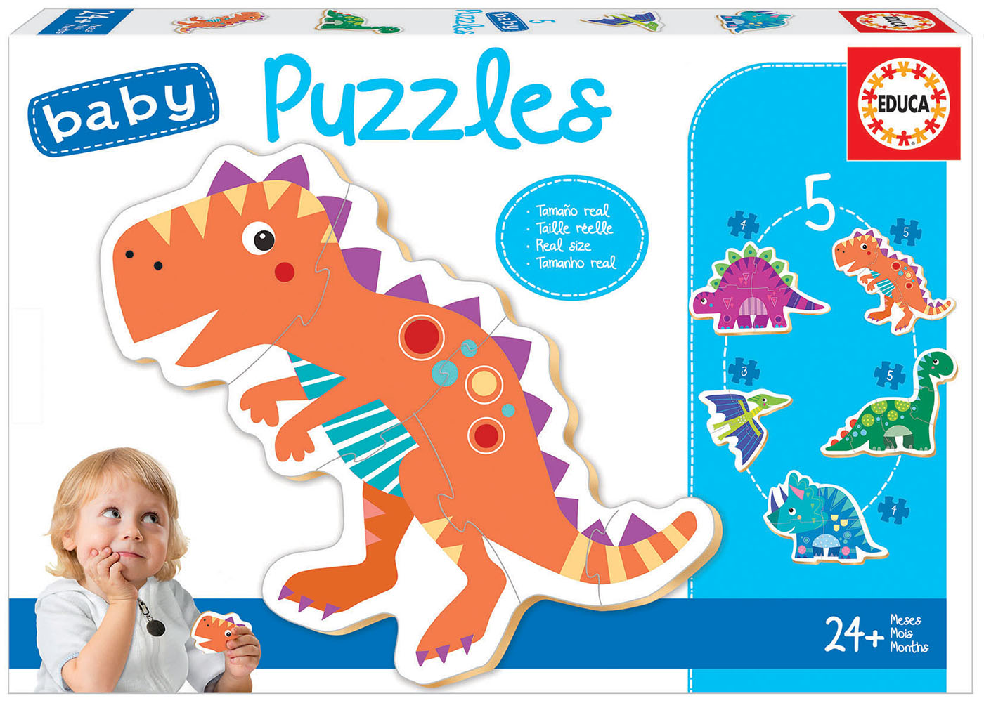 Baby Puzzles Dinossauros