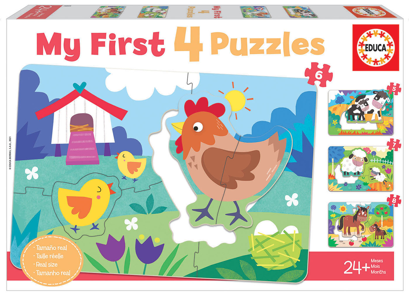 Maes e Bebés My First Puzzles