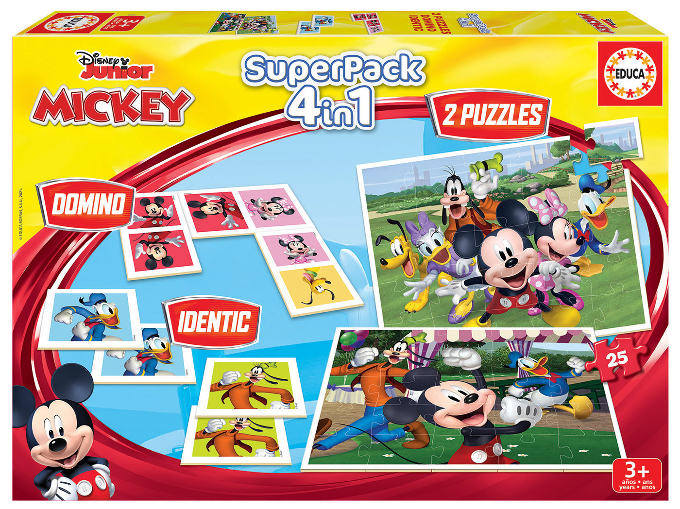 Educa Superpack Mickey and Friends