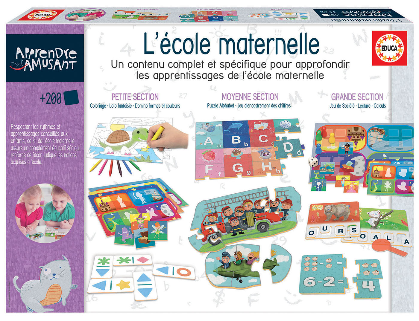 Kit Ecole Maternelle Apprendre C’est Amusant