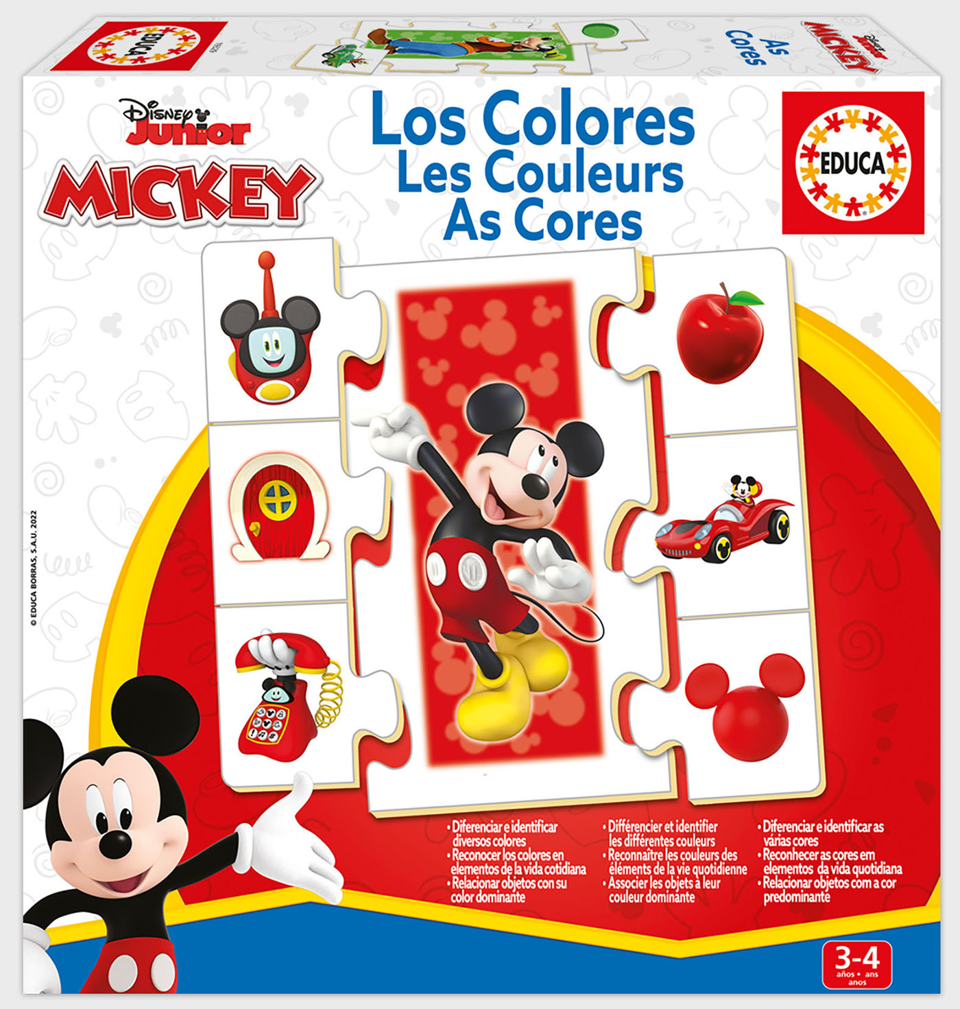 Aprendo… As Cores Mickey and Friends