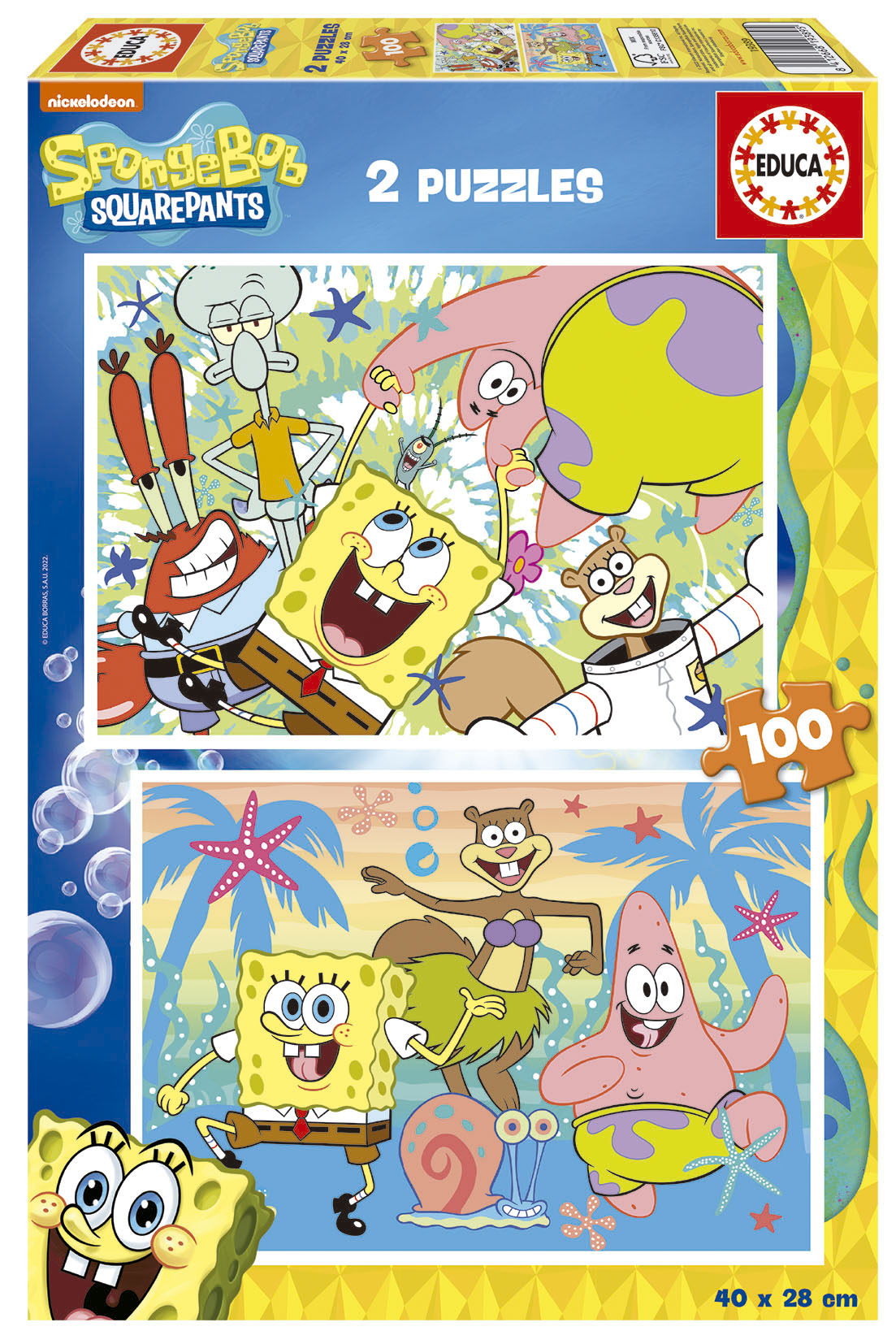 2×100 Bob Esponja