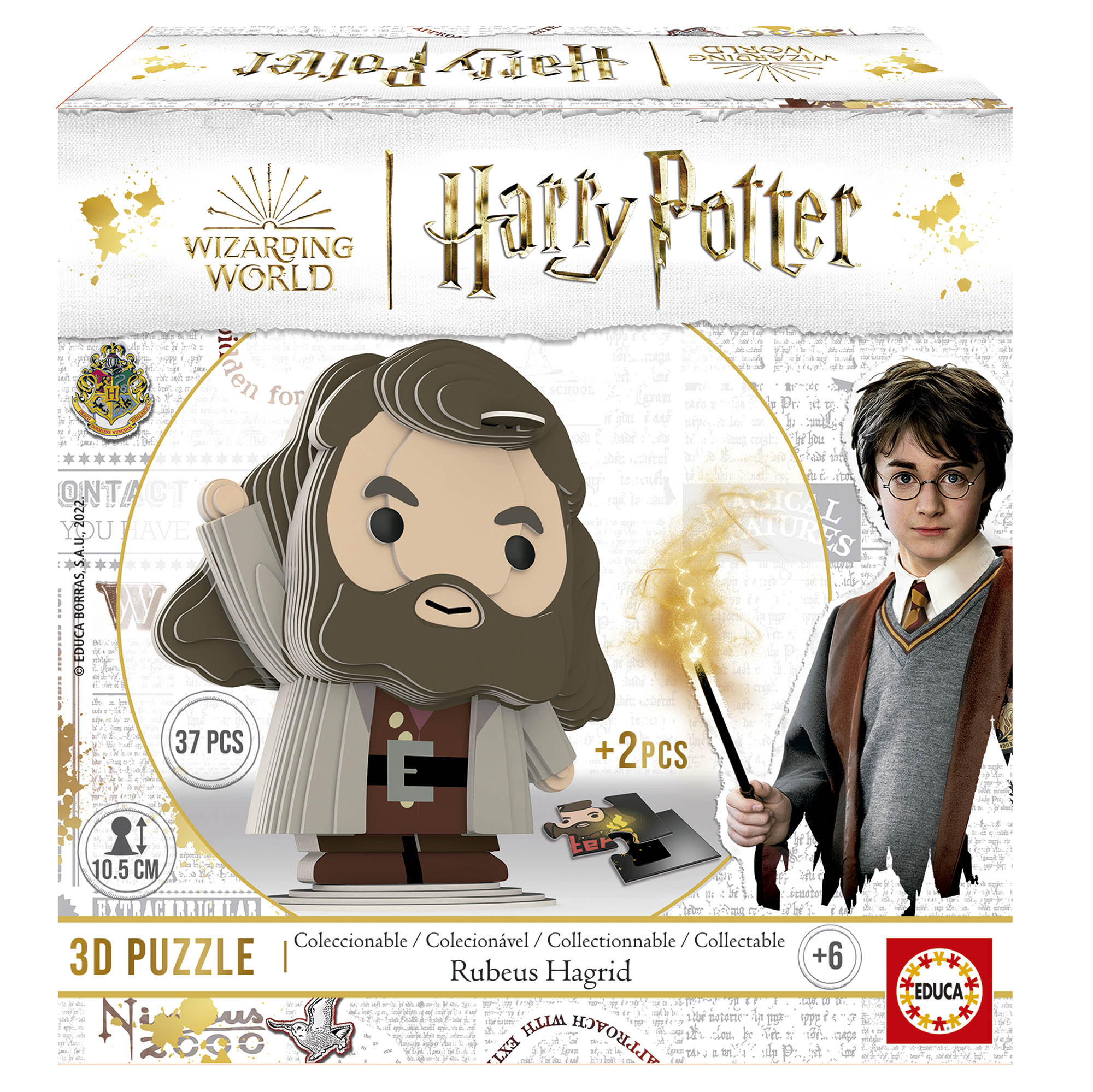 Puzzle Figura 3D Rubeus Hagrid