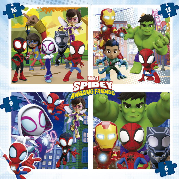 Mala Progressivos Spidey & His Amazing Friends 6+9+12+16