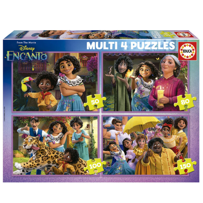 Multi 4 Puzzles Encanto 50+80+100+150