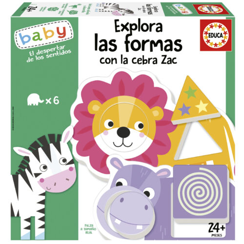 Explora les formes amb la Zebra Zac