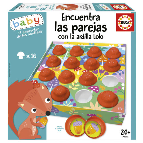 Troba les parelles amb l'esquirol Lolo