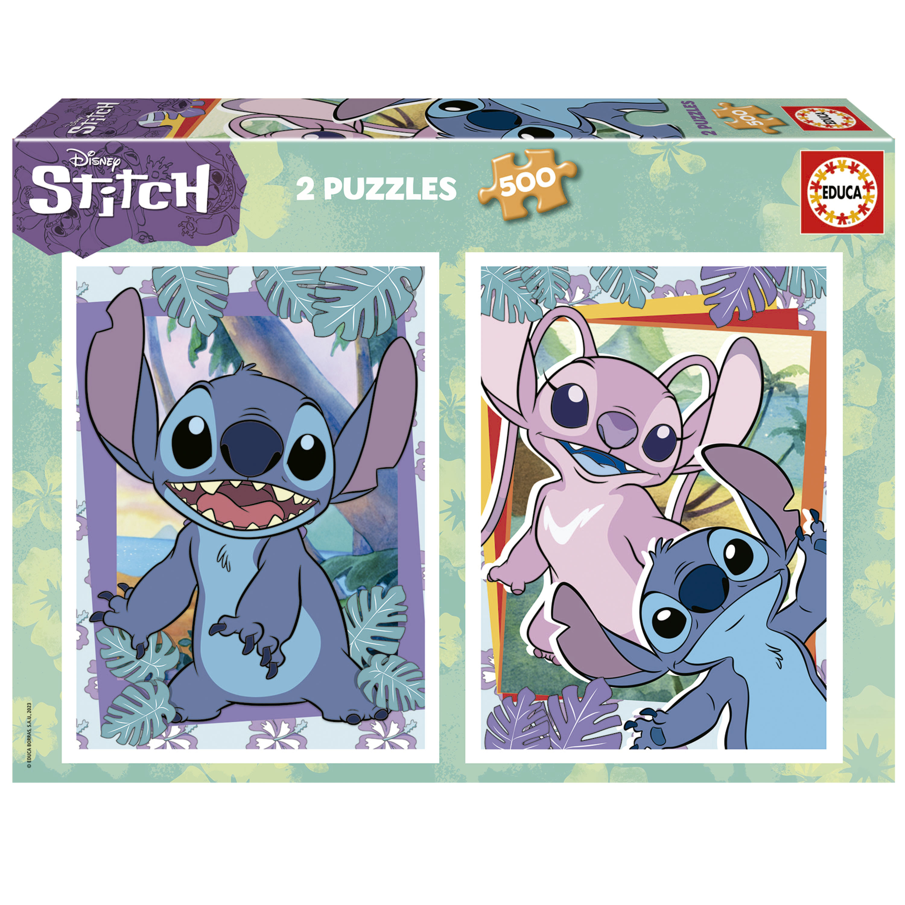 2×500 Stitch Disney