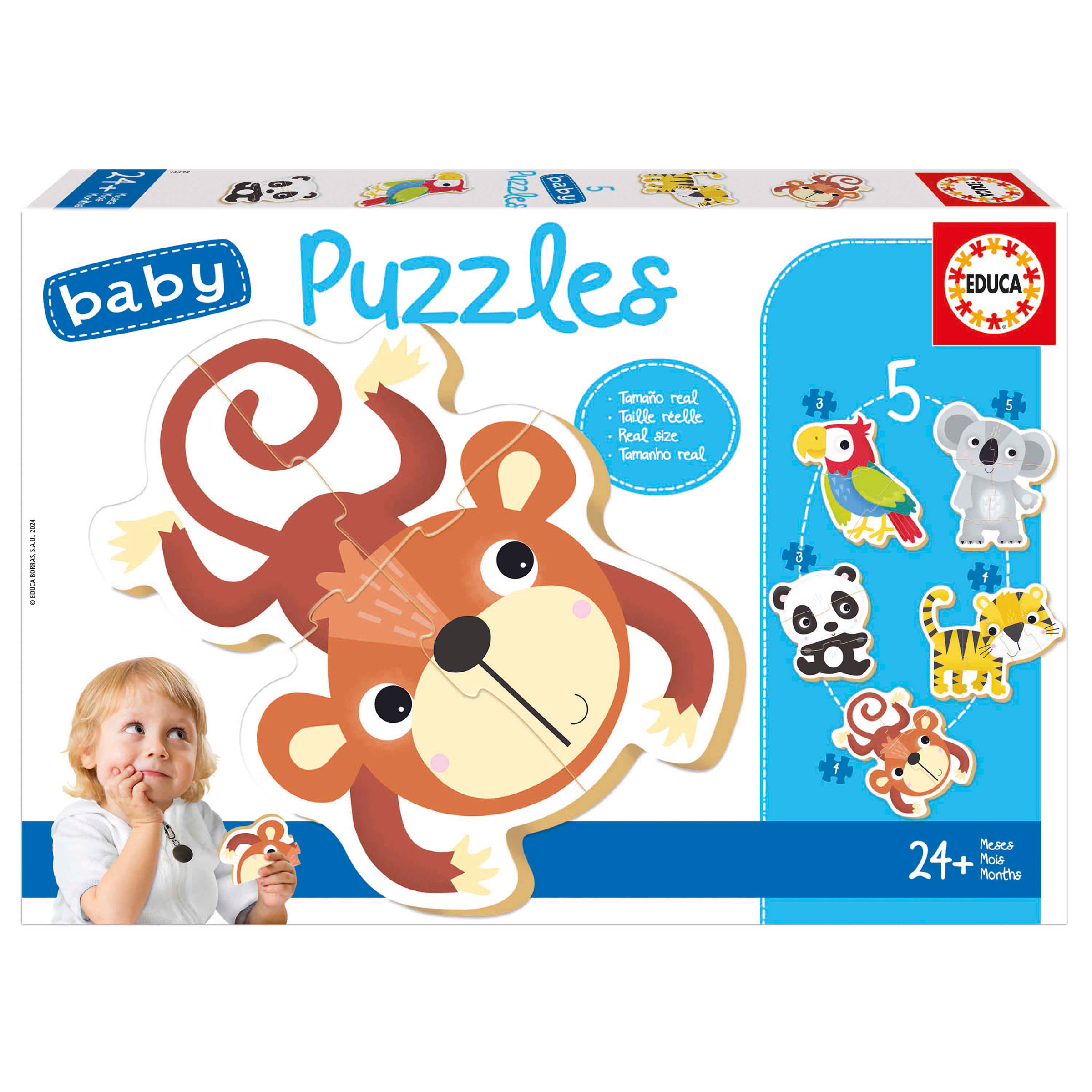 Baby Puzzles Fauna salvaje