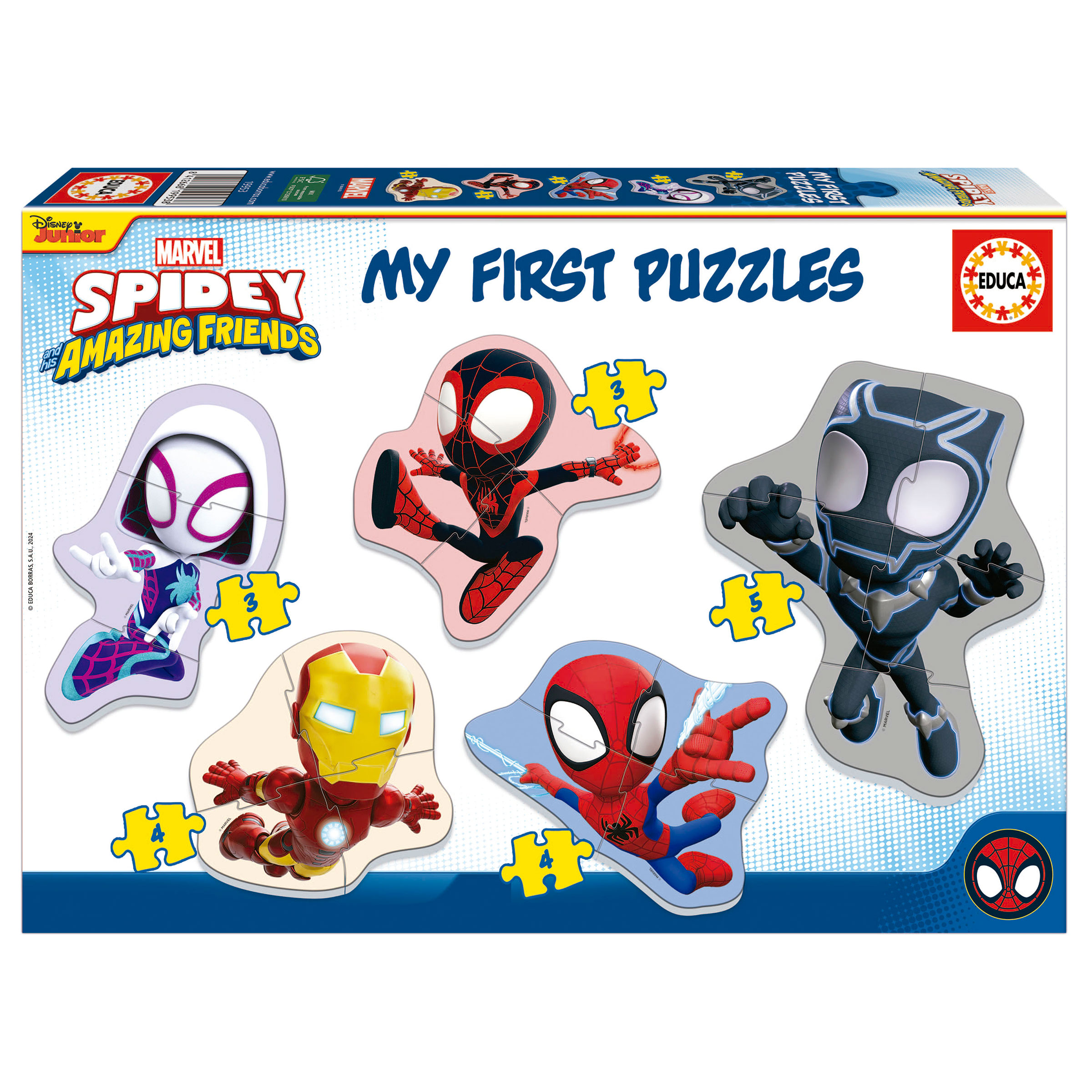 My First Puzzles Spidey y su superequipo