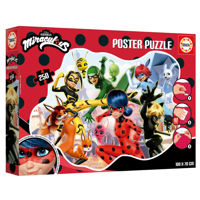 250 Poster Puzzle Ladybug